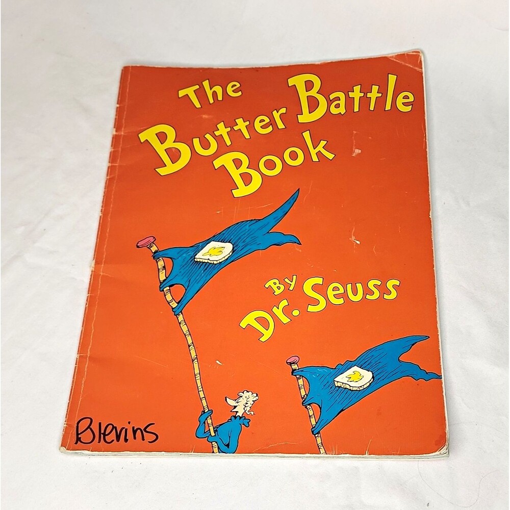 The Butter Battle Book by Dr. Seuss Paperback Random House Beginner Books Ex-Lib